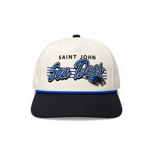 Celly Hockey Co Script Snapback (Cream)