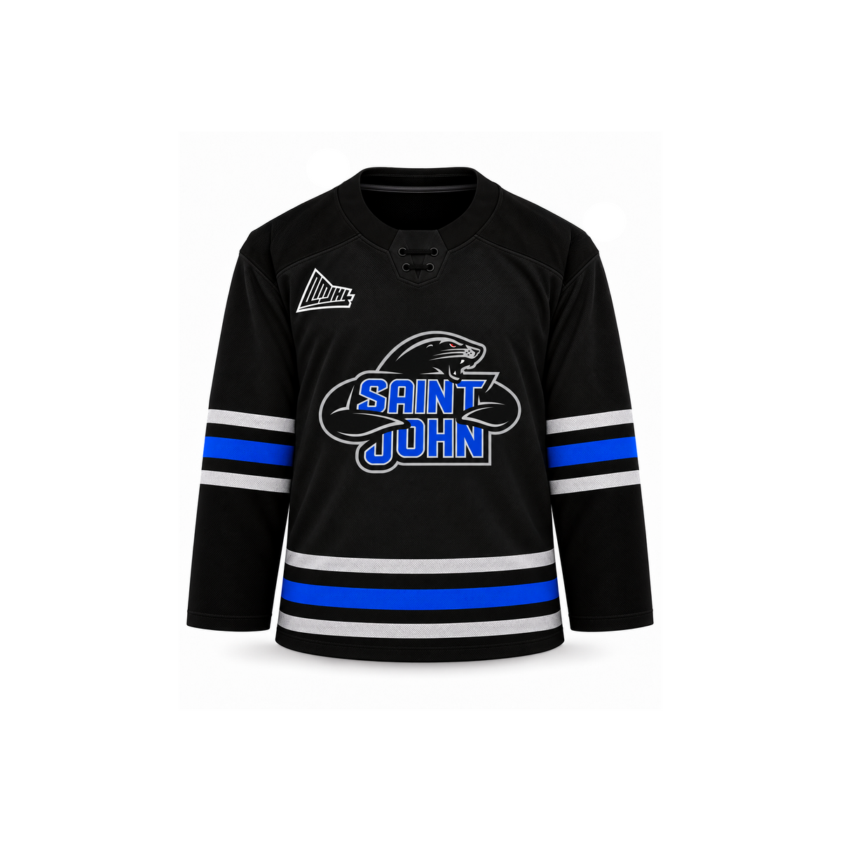 Alleson Wraparound Replica Jersey - Youth (Black)