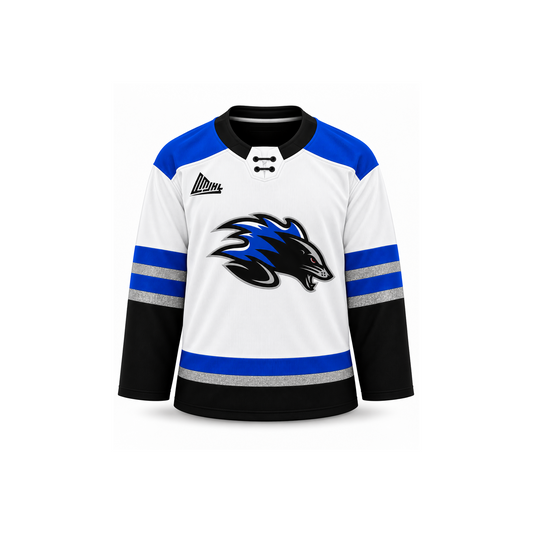 Alleson Wraparound Replica Jersey - Youth (White)