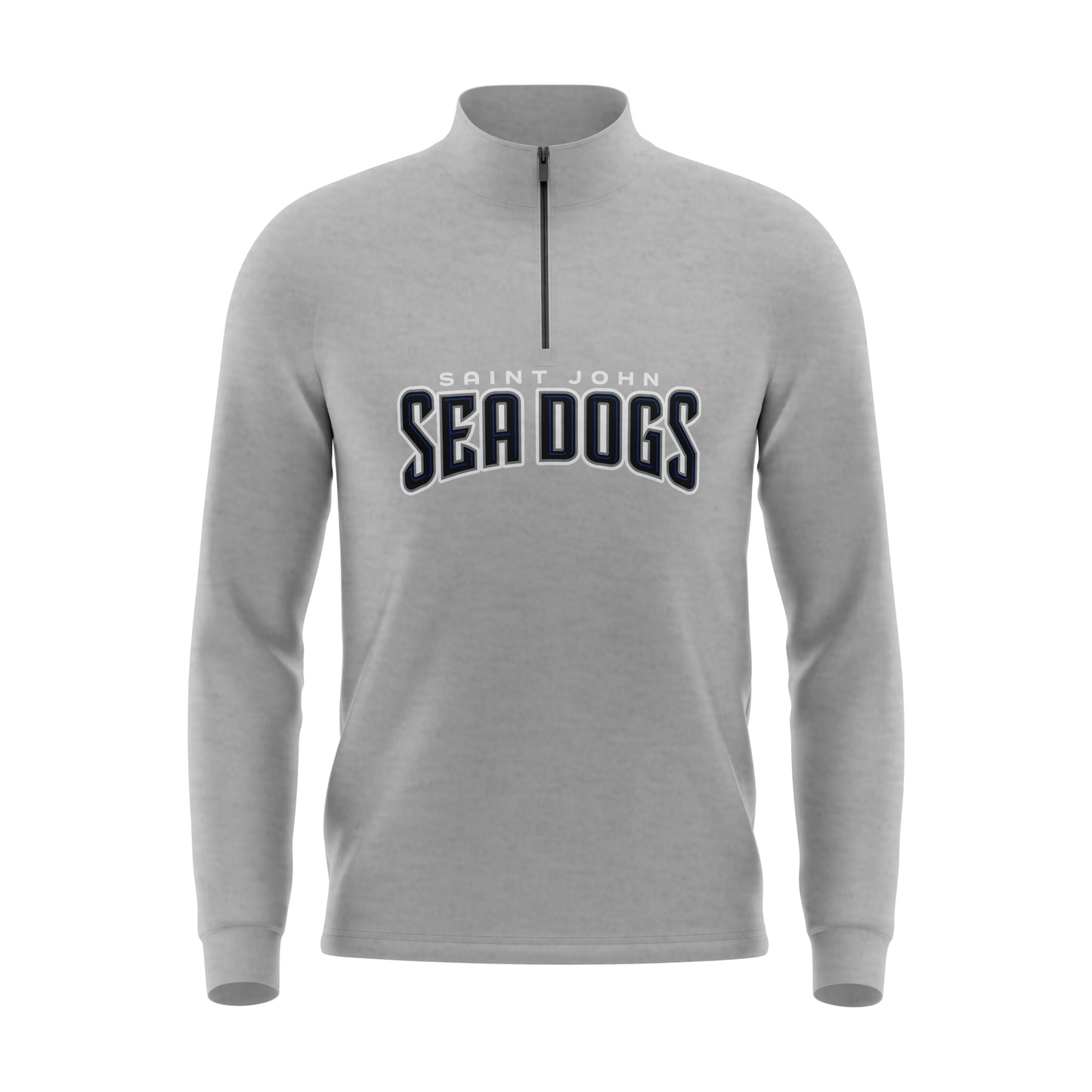 Jerzees Wordmark Quarter Zip